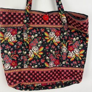 Large Vera Bradley tote bag purse